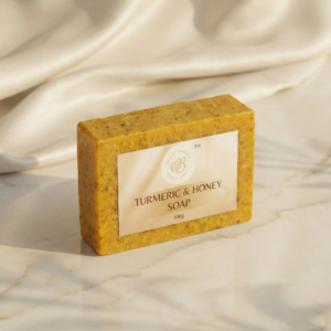Golden Clarity Cleansing Bar: Turmeric & Honey Complex (100g)