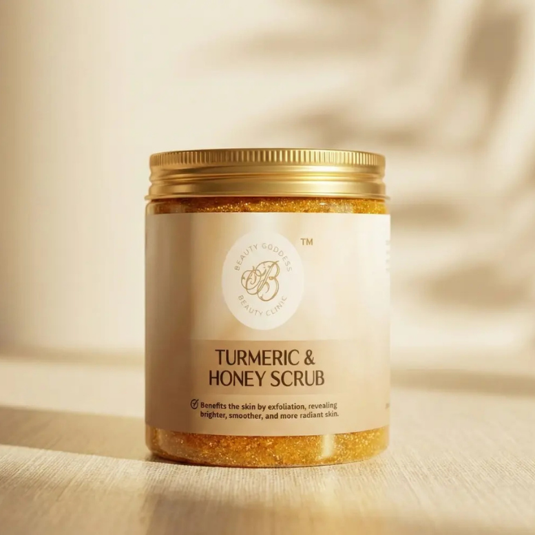 Turmeric and Honey Scrub